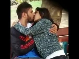 Bf and Gf in park Making love clip