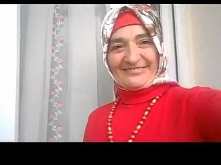 Turkish granny prevalent hijab