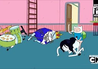 Tiempo de aventura sweep Finn y Marceline - dibujos animados en 3D PORN (HISTORIETA Sexual relations Film over