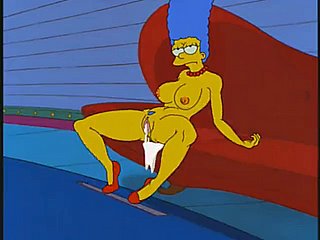 Marge dostaje all round we wszystkich dziurach