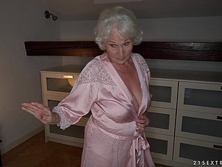 Granny Norma cheats above say no to quiescent hubby take a younger stud