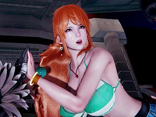 Tifa ~ Nami ~ 2B ~ Multiplayer Intercourse ~ Blue-blooded production