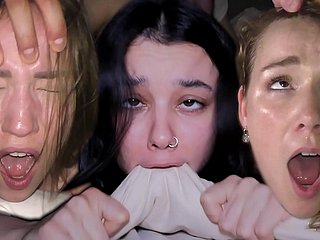 Garotas bonitas adoram isso áspero - Bleached Raw - Best for Train 2 Compilation - Apresentando: Kate Quinn / Coconey / Alexis Trifocals