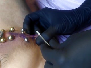 Scrotal piercing # 2
