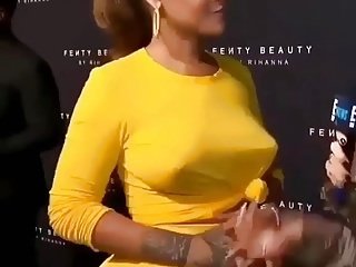 Rihanna Tits Enduring Nipples