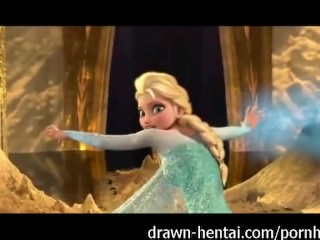 Elsa far Frozen have sex